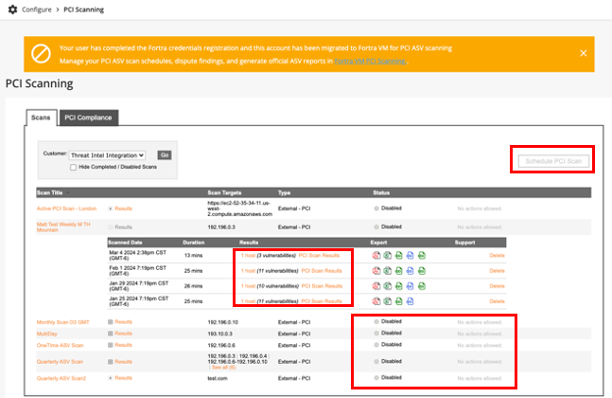 04/02/2024: All Customers Migrated to Fortra VM for PCI ASV Scanning ...