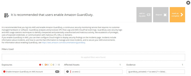 screenshot of Step 6 - Enable Amazon GuardDuty